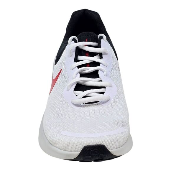 Nike Revolution 7 Running Shoes FB2207-102 Mens Sizes White Fire Red Black - Picture 3 of 6